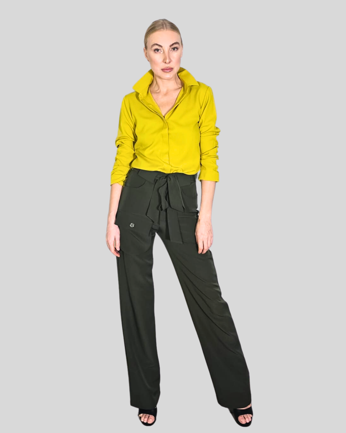 Tall Yellow Long Sleeve Shirt