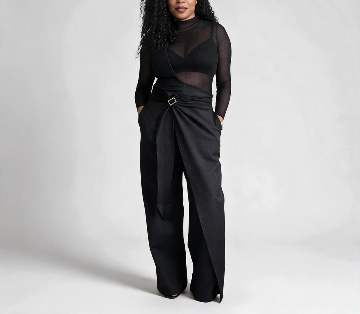 The Elara - Tall Wide Leg Jumpsuit Overall